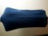 Gilet blu zebrato zip