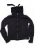 Felpa nera con zip