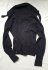 Felpa nera con zip