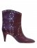 Stivaletti in pelle con borchie