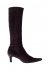 Stivali in suede marroni