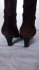 Stivali in suede marroni