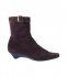 Stivaletti in camoscio marrone