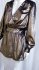Abito metallizzato in oro