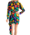 Abito in seta multicolor