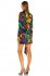 Abito in seta multicolor