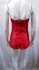 Top rosso in pizzo