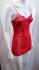 Top rosso in pizzo