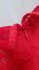 Top rosso in pizzo