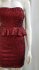 Abito in paillettes rosso
