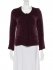 Giacca in lana bordeaux