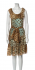 Abito animalier smanicato