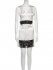 Abito sottoveste con pizzo