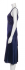 Abito in seta blu