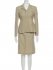 Tailleur in lana ecru