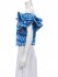 Top azzurro con spalle scoperte