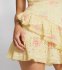 Abito in cotone a fiori giallo
