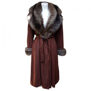 Cappotto con pelliccia 