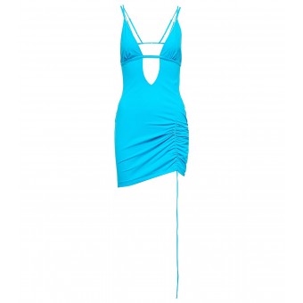 Abito cutout azzurro