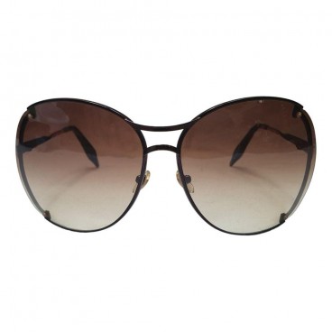 Occhiali da sole oversize in metallo