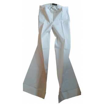 Pantaloni bianchi palazzo