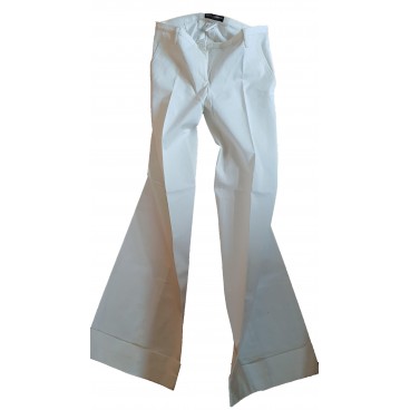 Pantaloni bianchi palazzo