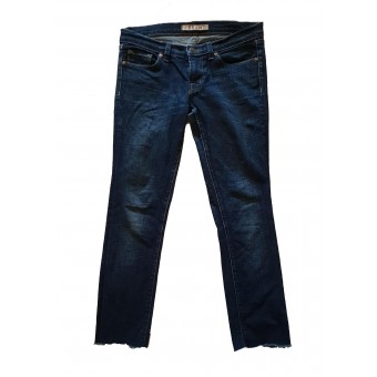 Jeans skinny pencil leg blu 