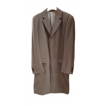 Cappotto lana e cachemire marrone 