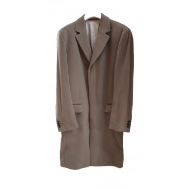 Cappotto lana e cachemire marrone 