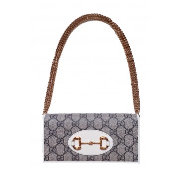 Pochette con catena GG
