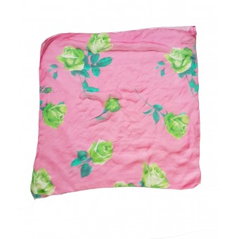 Foulard in seta rosa
