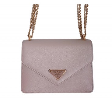 Borsa Saffiano in cipria 
