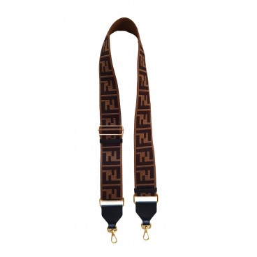 Tracolla in tela Fendi