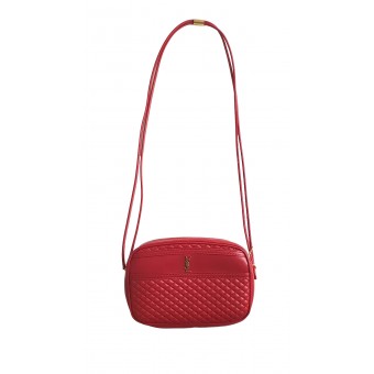 Borsa trapuntata rossa