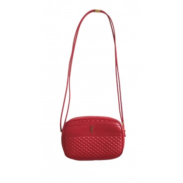 Borsa trapuntata rossa