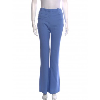 Pantaloni increpe azzurro