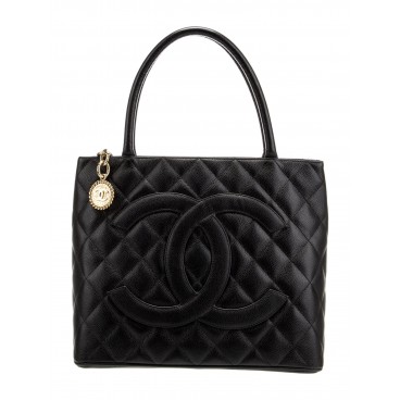 Borsa Medallion in nero