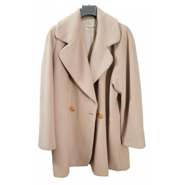 Giacca in lana beige