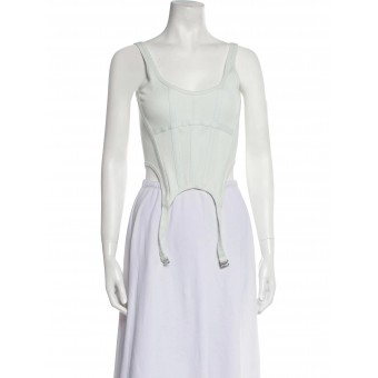 Bustier in jersey di cotone