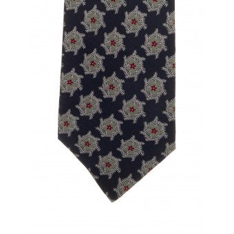 Cravatta in seta blu