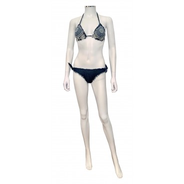 Bikini jeans e pizzo