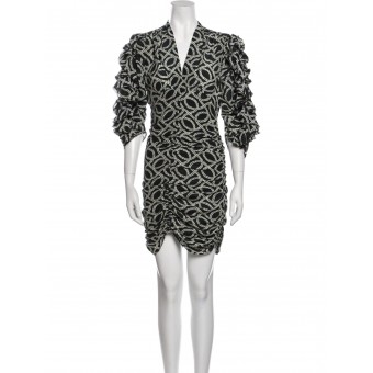 Abito in crepe di seta stretch