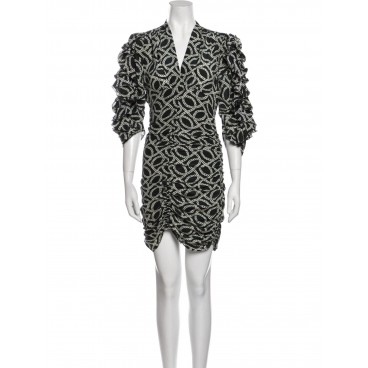 Abito in crepe di seta stretch