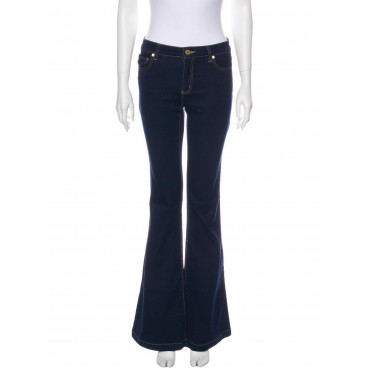 Jeans elasticizzato a zampa