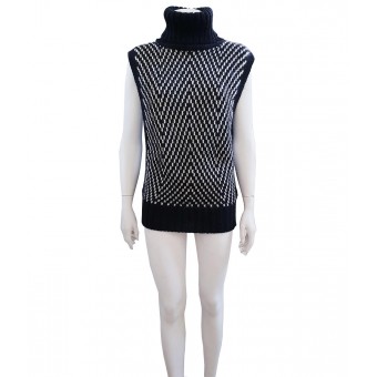 Maglione smanicato 