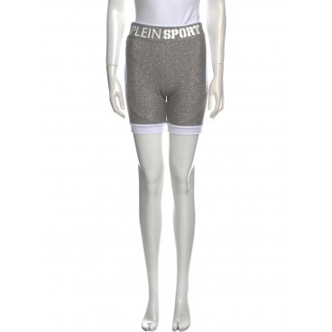 Shorts argentati