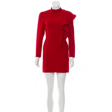 Abito Tadeo in crepe rosso 