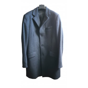 Cappotto in lana grigio
