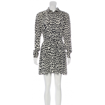 Abito animalier in seta Abito animalier in seta