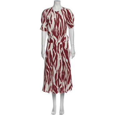 Abito lungo animalier